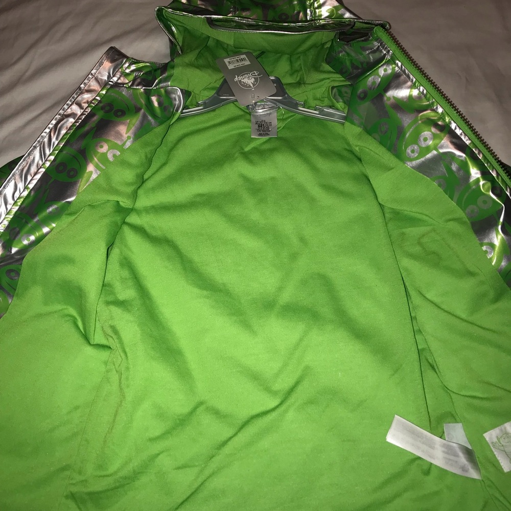 Disney Buzz Lightyear Rain Jacket 💚 5/6